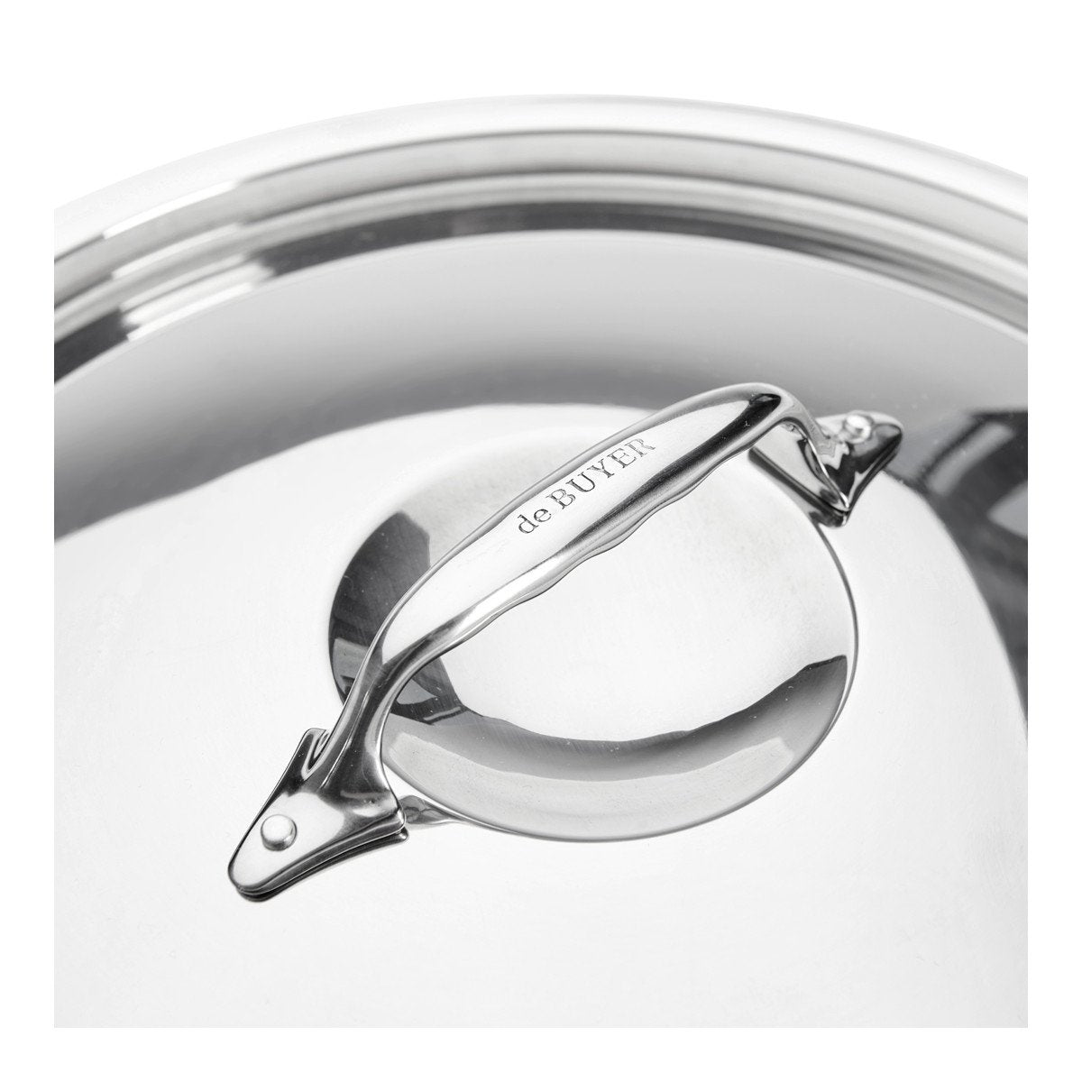 De Buyer 3709.20n Tapa Alrededor Acero Inoxidable