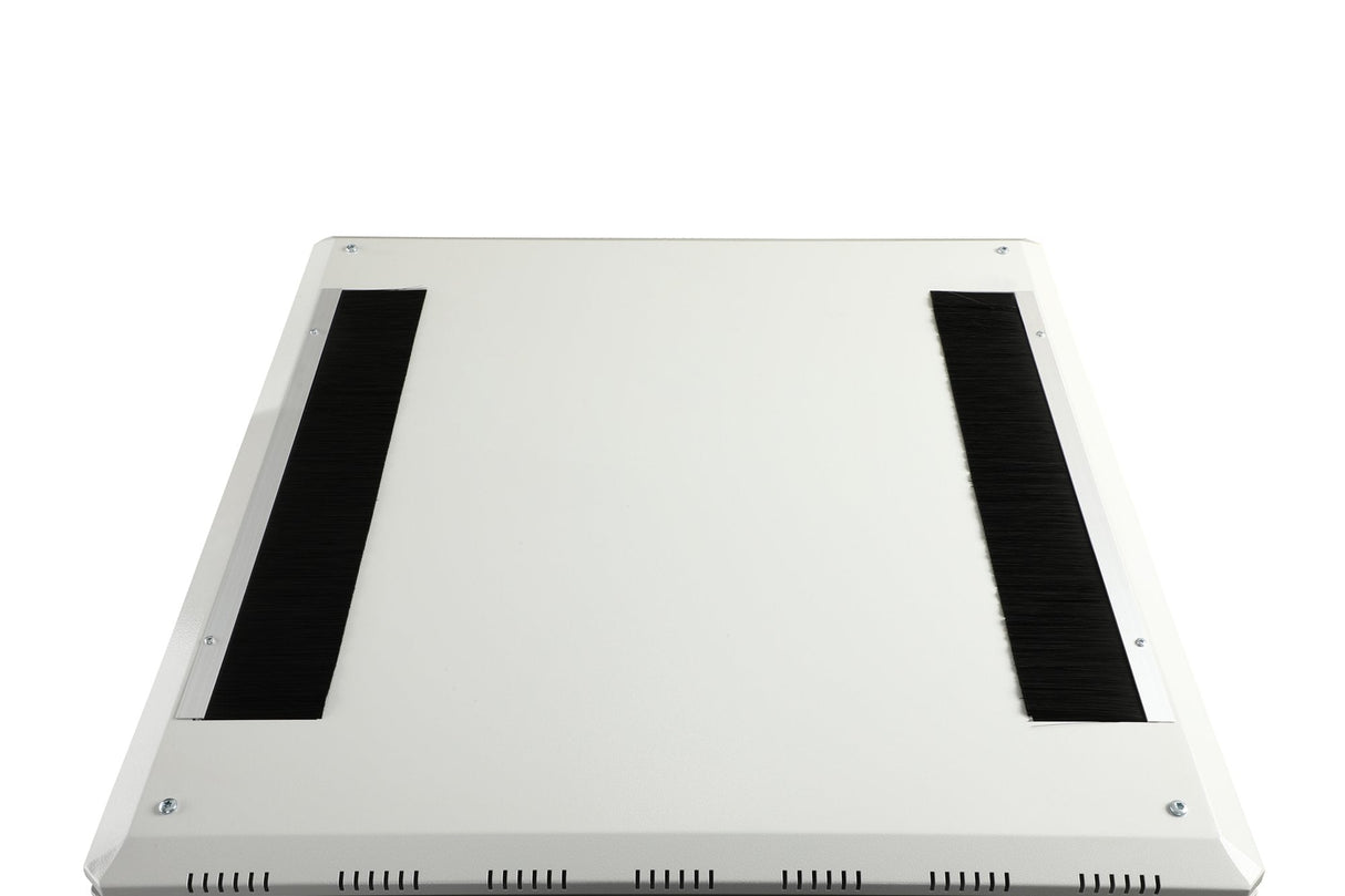 Armario De Red De 42ua Unique, 2053x800x1000 Mm Puerta Frontal Perf. Una Hoja Puerta Posterior Perf. Dos Hojas, Gris