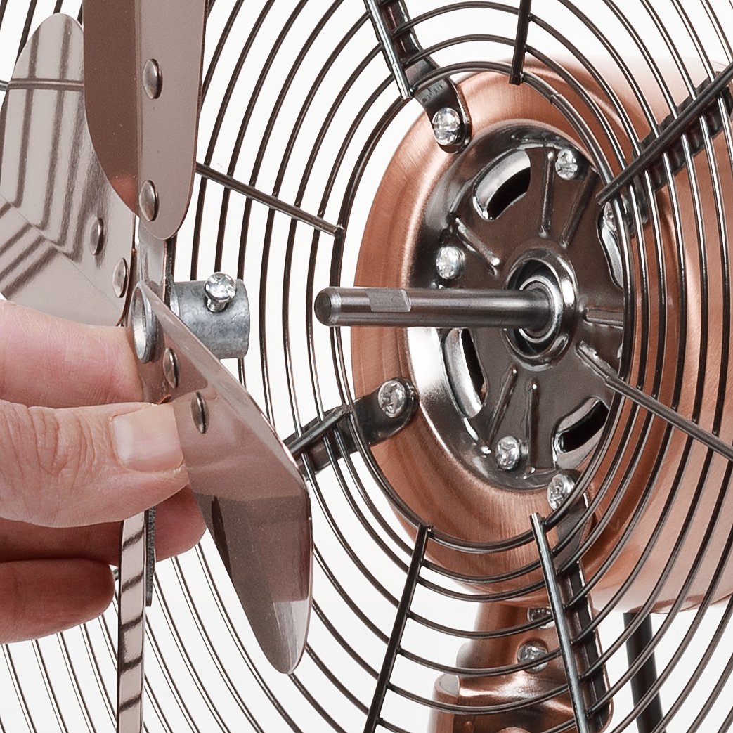 Ventilador Tristar Ve-5970 De Mesa Retro, Cobre