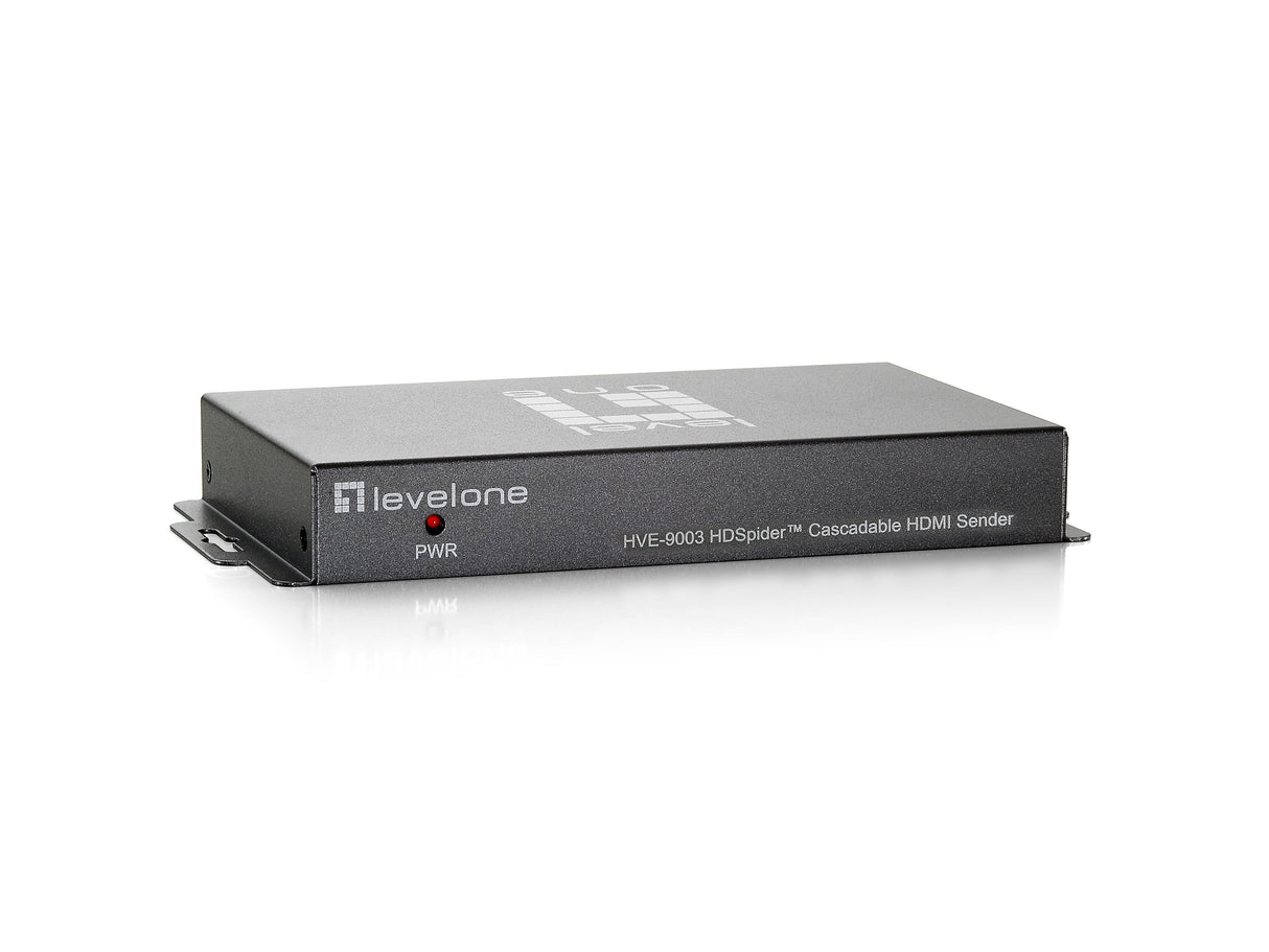 EAN 4015867145371 - LevelOne HVE-9003 extensor audio/video Transmisor de señales AV Gris imagen 1