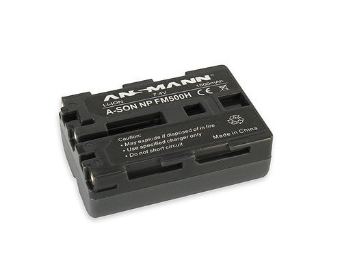 Batería Ansmann A-Son Np Fm 500h Ión De Litio 1500 Mah, Para Cámara 1500 Mah, 7,4 V, Ión De Litio