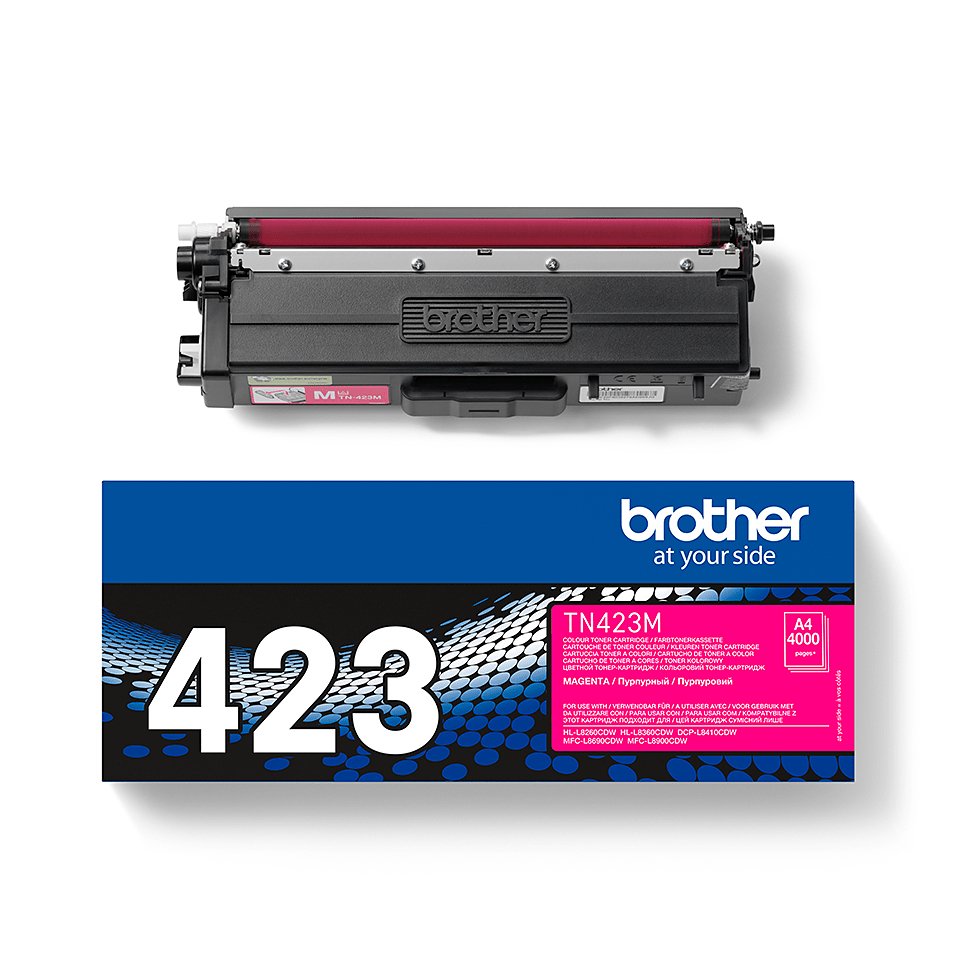 Tóner Original Brother Tn-423m Alta Capacidad Magenta