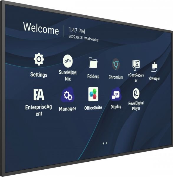 Viewsonic Cde9830 Pizarra Y Accesorios Interactivos 2,49 M (98") 3840 X 2160 Pixeles Pantalla Táctil Negro Usb