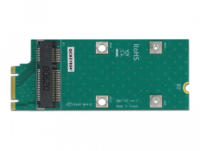 Delock Adaptador M.2 Clave B + M A Ranura Mini Pcie (Pcie / Usb)