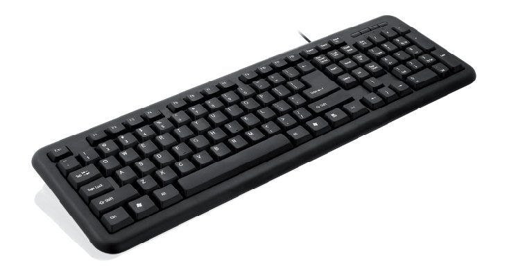 Teclado Inglés + Ratón Ibox Office Kit Ii Usb Qwerty Negro