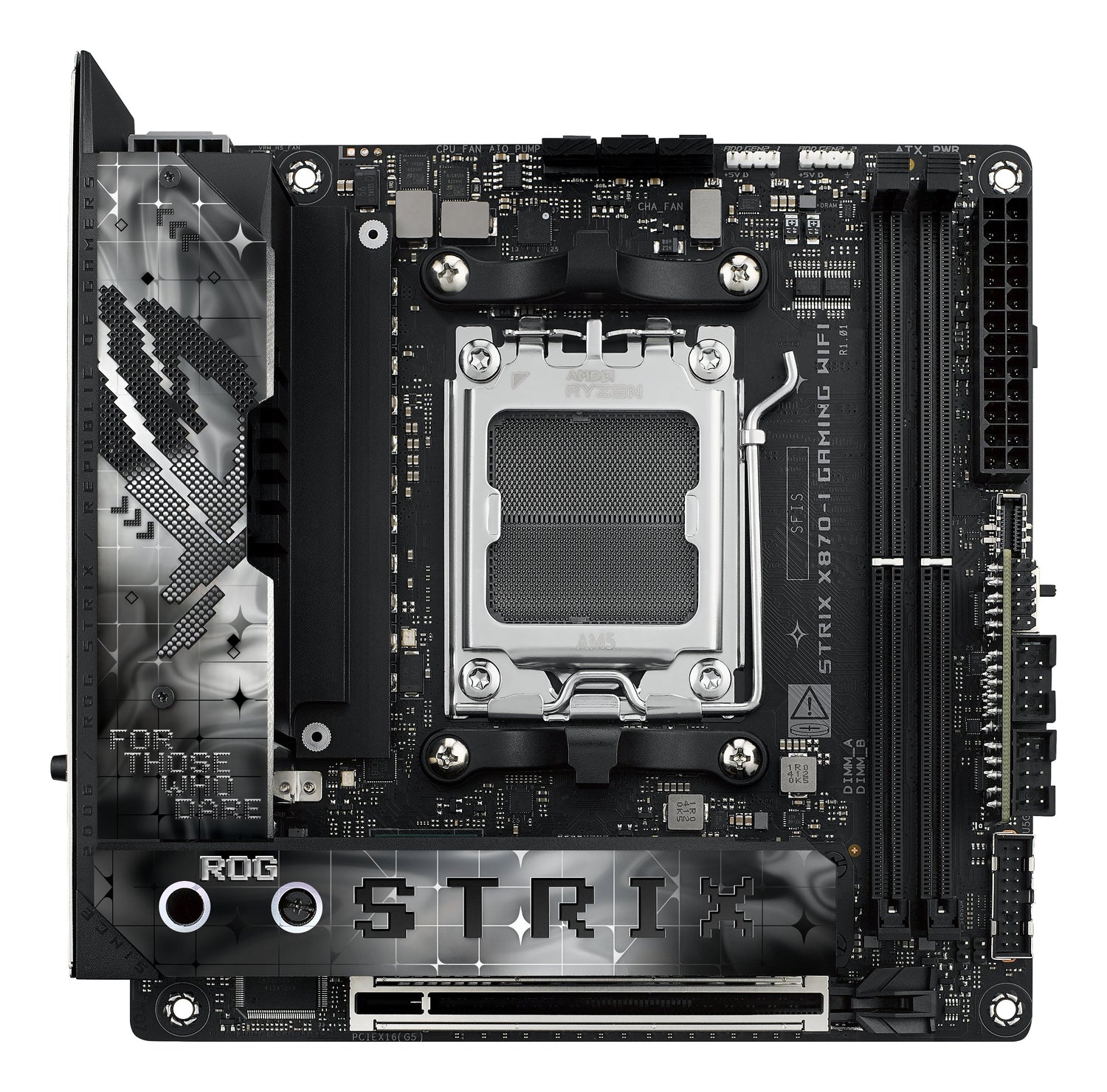 EAN 4711387740309 - ASUS ROG STRIX X870-I GAMING WIFI AMD X870 Zócalo AM5 mini ITX imagen 2