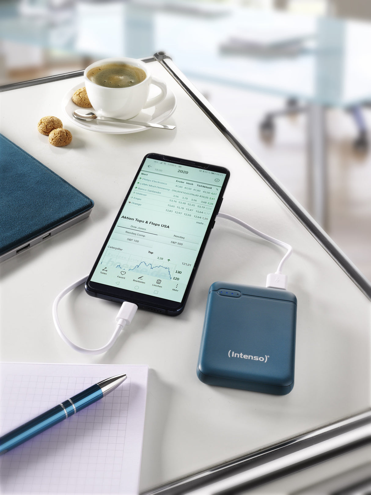 EAN 4034303028283 - Intenso XS5000 Polímero de litio 5000 mAh Color petróleo imagen 8