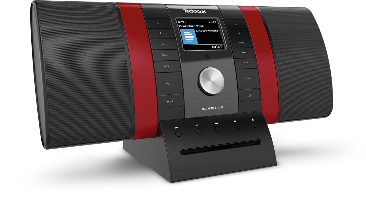 Technisat Multyradio 4.0 Se Schwarz/Rot