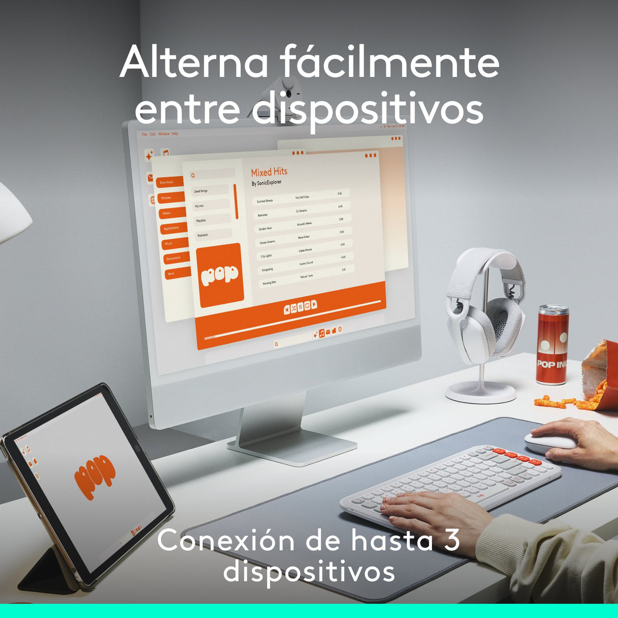 EAN 5099206126374 - Logitech 910-007414 ratón Universal Ambidextro Óptico 4000 DPI imagen 16