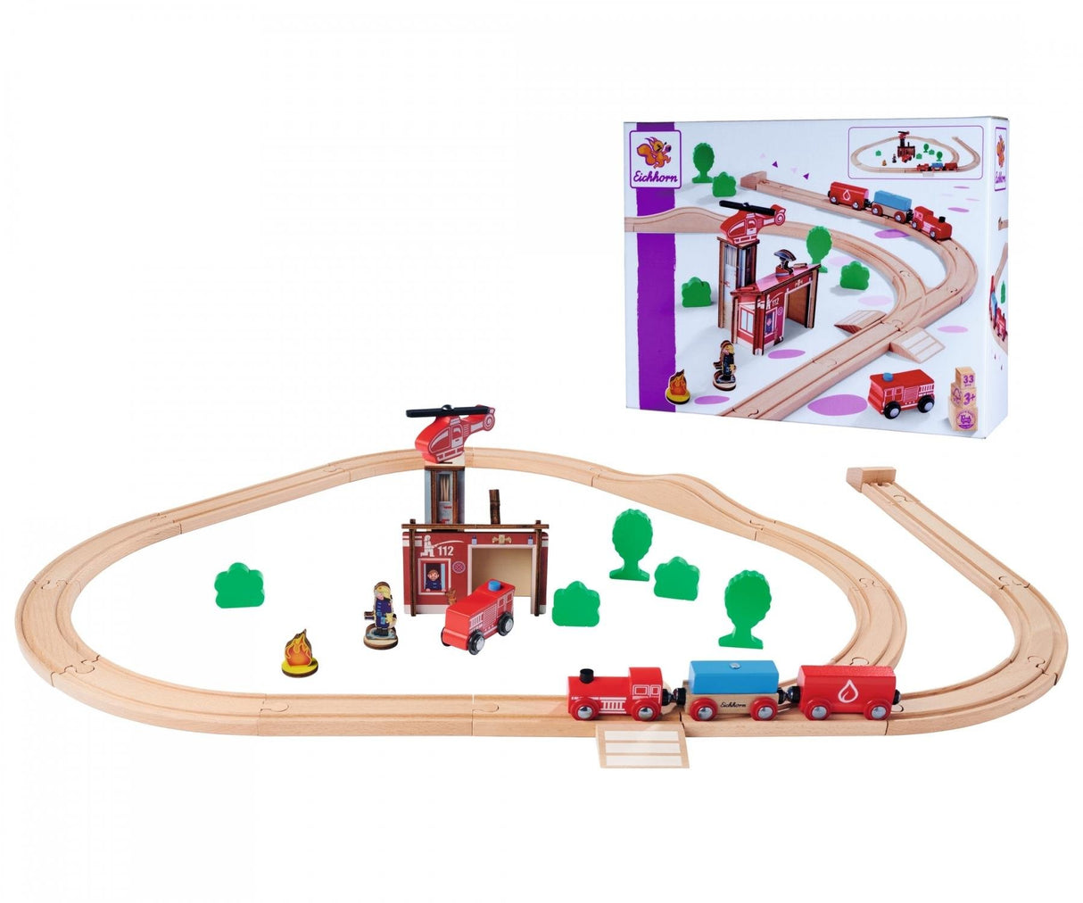EAN 4003046009262 - Eichhorn Set Firestation imagen 10