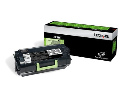 Toner Original Lexmark 522he Alto Rendimiento Negro Lexmark Corporate Para Lexmark Ms810, Ms811, Ms812