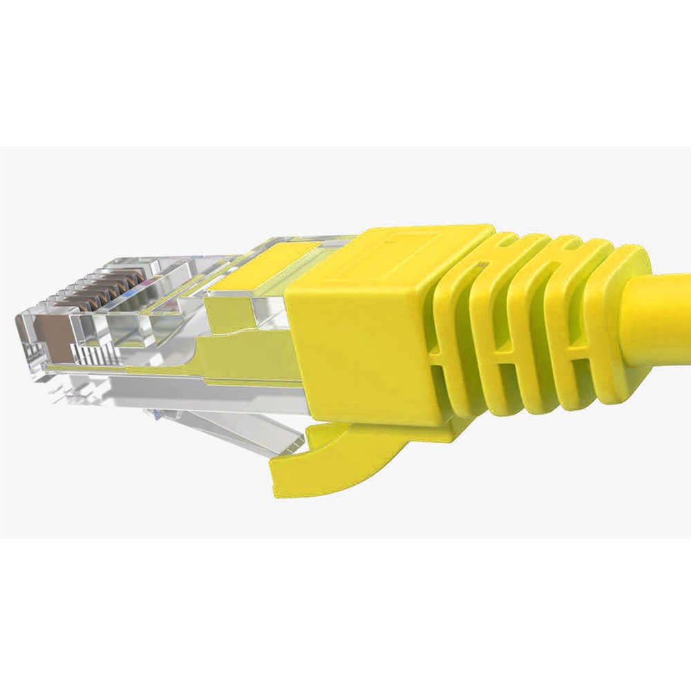 Inca Cable De Red Icat6-03ts Rj45 Cat6 Utp Amarillo 3.0m Retail