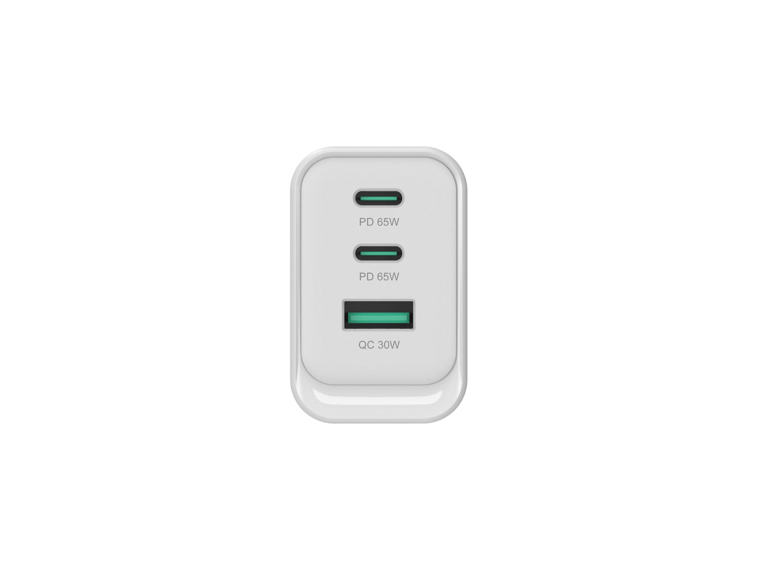 Cargador De Pared Quick Charge 3.0 Pd  Pps 2 Puertos Usb-C 1 Puerto Usb-A Conceptronic Althea 65w