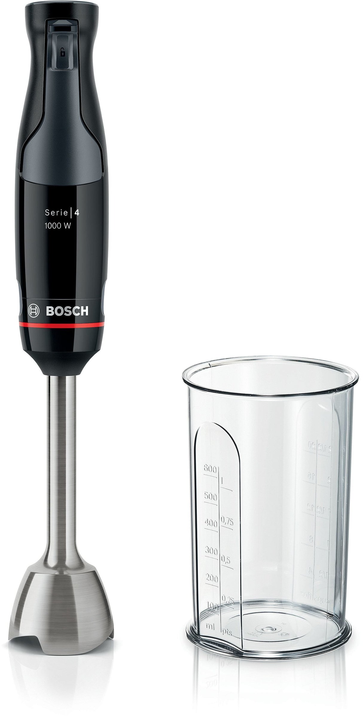 EAN 4242005340552 - Bosch Serie 4 MSM4B610 licuadora 0,6 L Batidora de inmersión 1000 W Antracita, Negro imagen 1