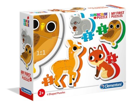 Puzzle My First Puzzle Animales Del Bosque 2-3-4-5pzs