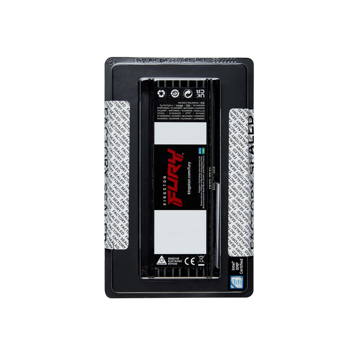 Memoria Kingston Fury 128 Gb Ddr5 5600 (8x 16 Gb) Octa Kit, Ram Negro, Kf556r28rbek8-128, Renegade Pro, Intel Xmp, Amd Expo Kf556r28rbek8-128