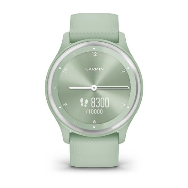 Smartwatch Garmin Vivomove Sport Notificaciones Frecuencia Cardíaca Gps Verde Menta
