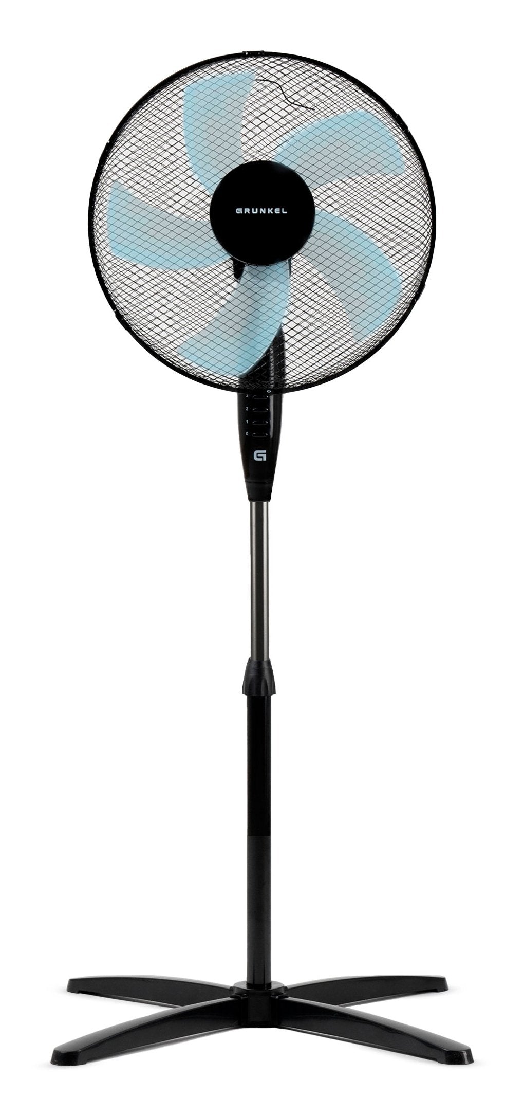 Ventilador De Pie Grunkel Fan-165x Ng 50w 5 Aspas 40cm 3 Velocidades