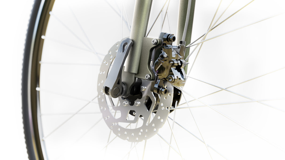 Sharp Gravel E-Bike 250w Motor App 70km GrN Glanz