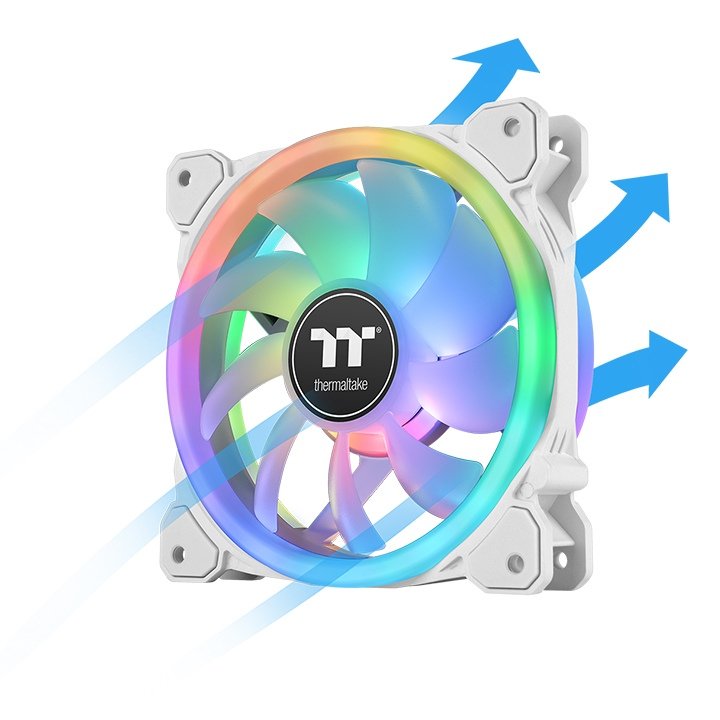 EAN 4713227535618 - Thermaltake SWAFAN 12 RGB Radiator Fan TT Premium Edition White Carcasa del ordenador Refrigerador de air imagen 2