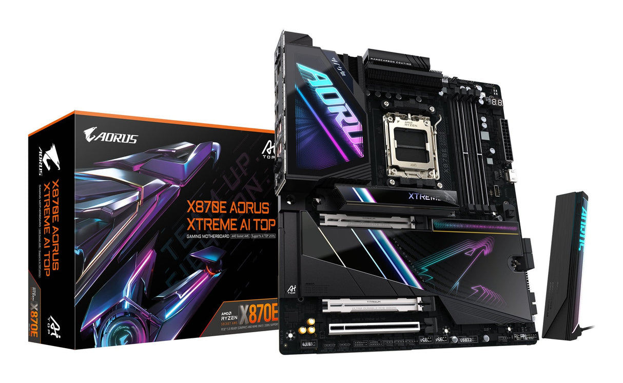 EAN 4719331866150 - GIGABYTE X870E AORUS XTREME AI TOP AMD X870E Zócalo AM5 ATX extendida imagen 1
