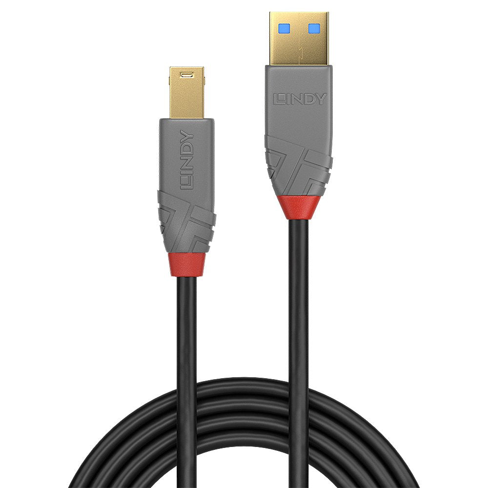 EAN 4002888367448 - Lindy 36744 cable USB USB 3.2 Gen 1 (3.1 Gen 1) 5 m USB A USB B Negro imagen 2