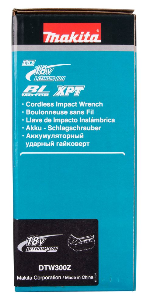 EAN 0088381898003 - Makita DTW300Z destornillador eléctrico y llave de impacto 3200 RPM Negro, Azul imagen 14