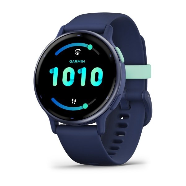EAN 0753759324926 - Garmin Vivoactive 5 3,05 cm (1.2") AMOLED 42 mm Digital 390 x 390 Pixeles Pantalla táctil Azul Wifi GPS ( imagen 1