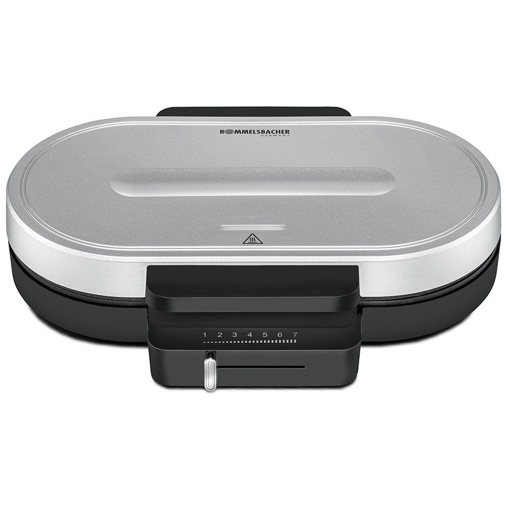 EAN 4001797831125 - Rommelsbacher WA 1250 gofrera 2 barquillo(s) 1250 W Plata imagen 1