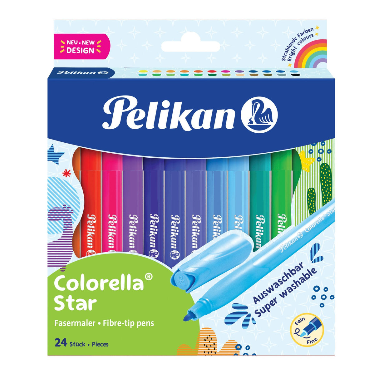 Pelikan 822312 Rotulador Colores Surtidos 24 Pieza(S)