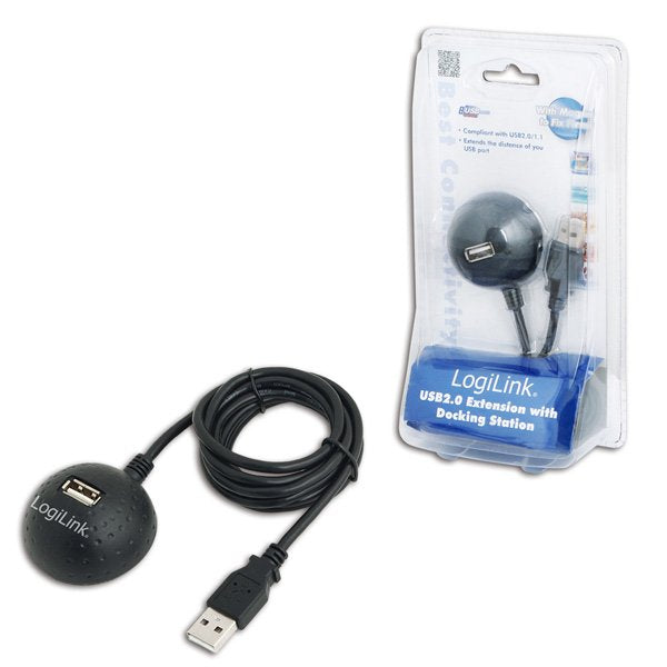 EAN 4260113564950 - LogiLink CU0013B cable USB Negro imagen 2