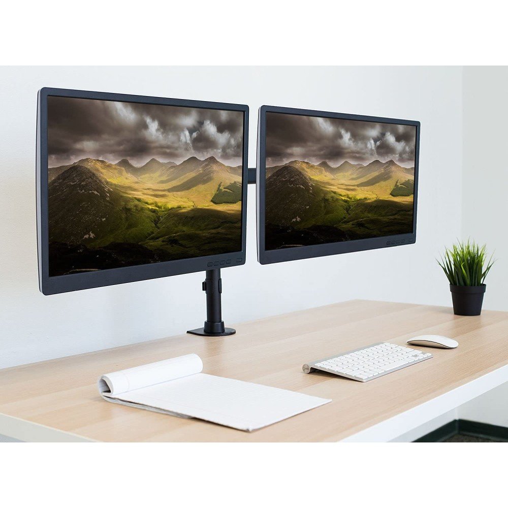 EAN 8054529027514 - Techly ICA-LCD 382-D soporte para monitor 68,6 cm (27") Escritorio Negro imagen 5