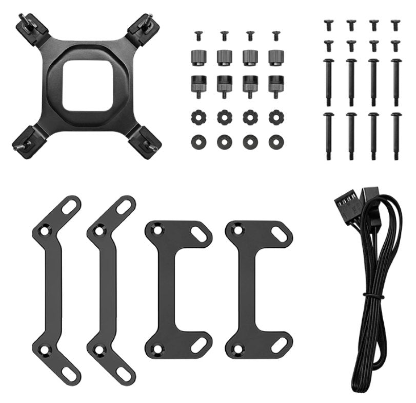 EAN 6933412728771 - DeepCool MYSTIQUE 240 Procesador Sistema de refrigeración líquida todo en uno 12 cm Negro 1 pieza(s) imagen 5