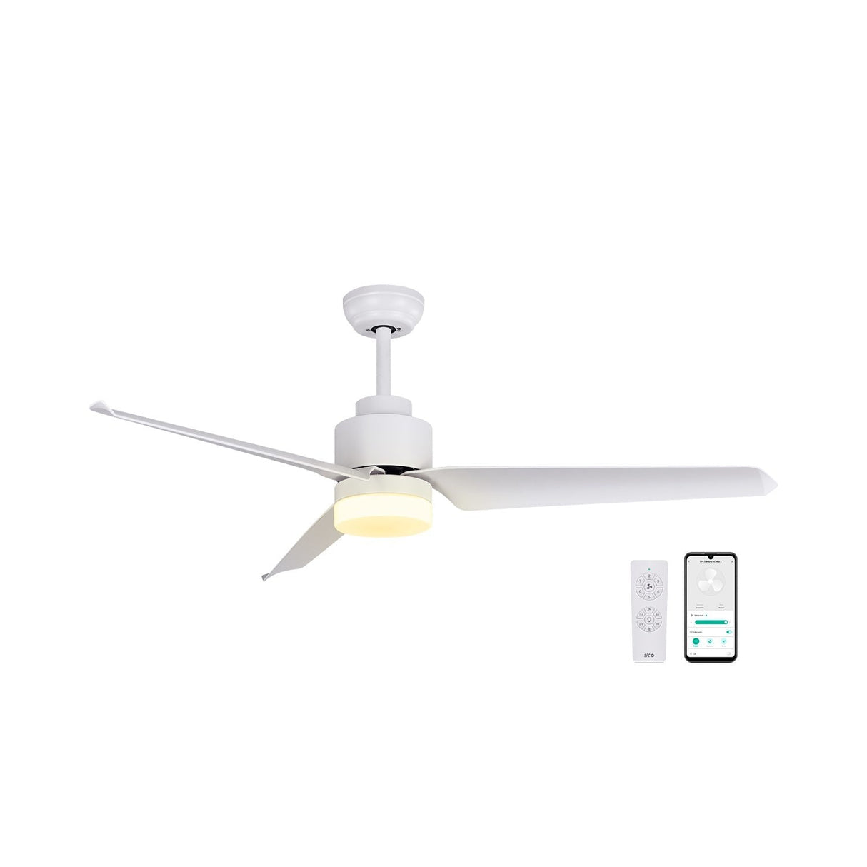 EAN 8436609910228 - SPC Conforto DC Max 2 Blanco imagen 3