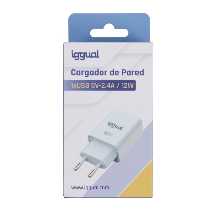 EAN 8435364318188 - iggual IGG318188 cargador de dispositivo móvil Universal Blanco Corriente alterna Interior imagen 12
