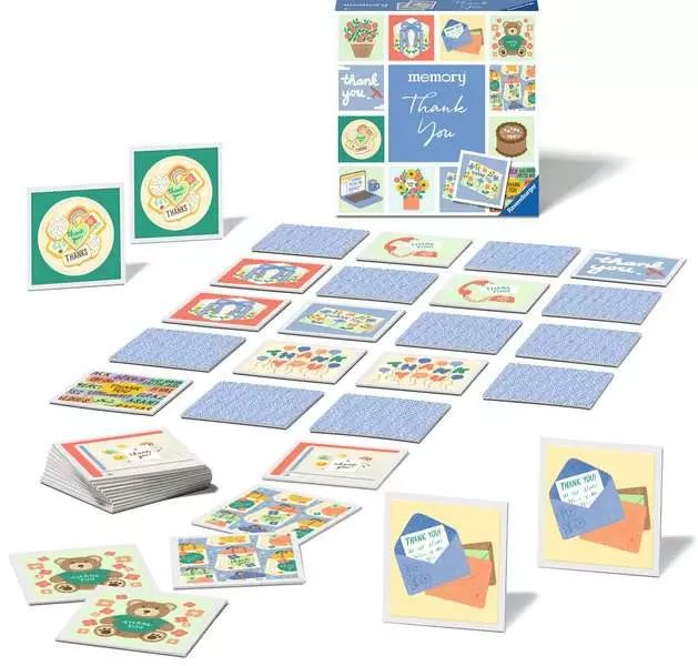 Momentos De Memoria De Ravensburger - Gracias, Juego De Memoria 22400