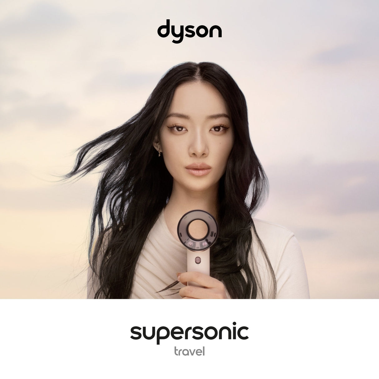 Secador De Pelo Dyson Supersonic Travel Ceramic Pink Rose Gold
