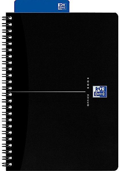 Oxford 100103627 Cuaderno Y Block A5 90 Hojas Negro