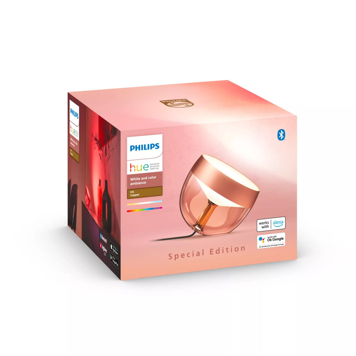 EAN 8719514411586 - Philips Hue White and Color ambiance 8719514411586 iluminación inteligente Lámpara de mesa inteligente Bl imagen 3