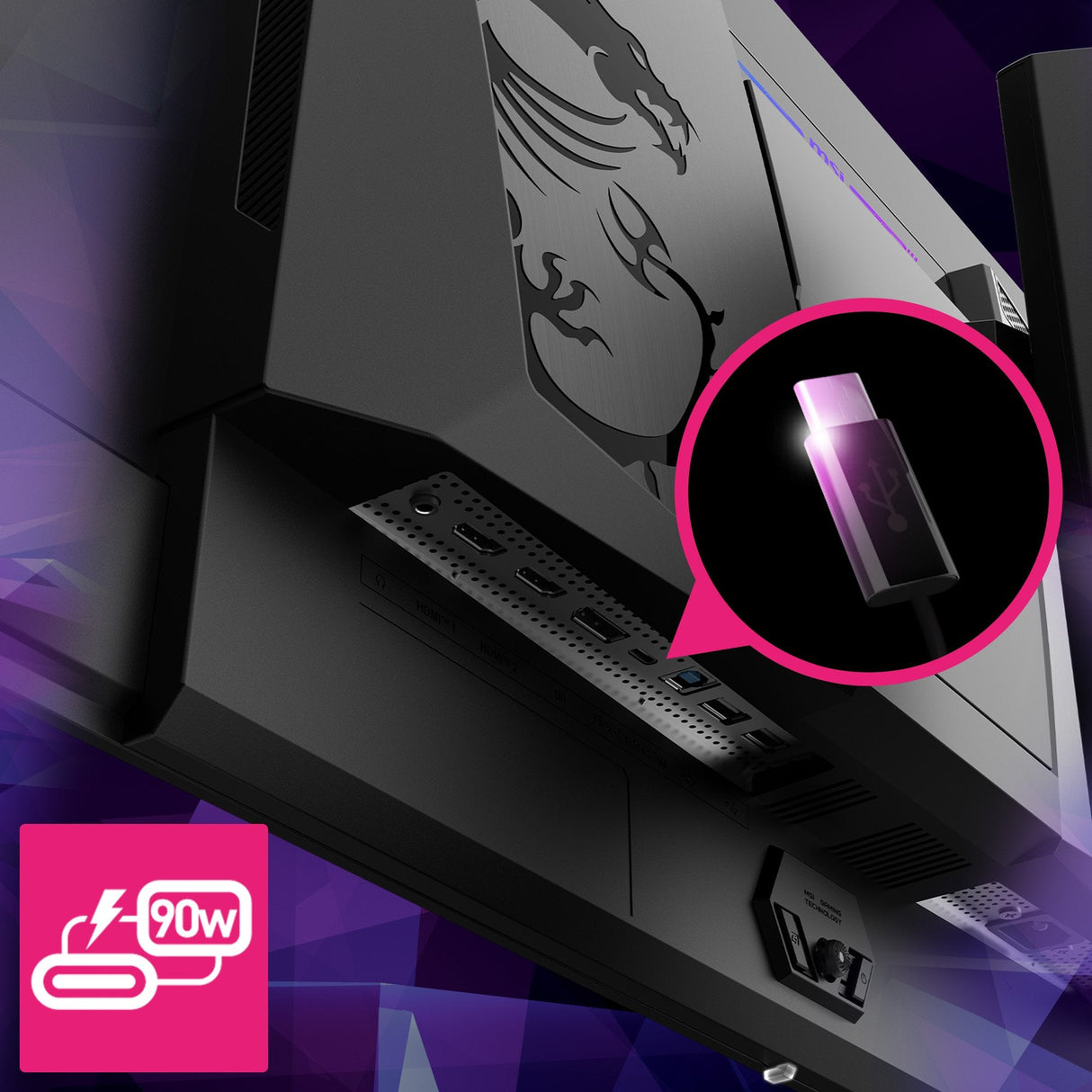 Monitor 32"(81.3cm)Tft Msi Mpg 321uxde Qd-Oled 9s6-3dd29a-006 Retail