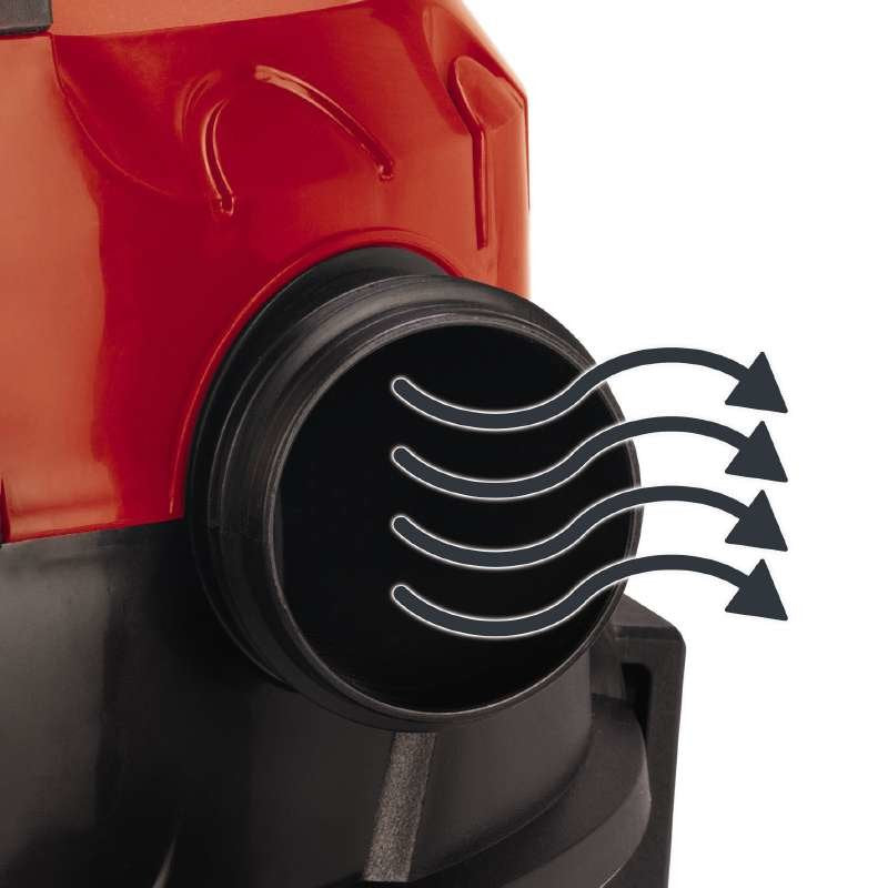 Aspirador En Seco Y Húmedo Einhell Te-Vc 2230 Sa (Rojo) 2342363