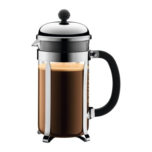 EAN 727015100043 - Bodum Chambord Negro, Cromo, Transparente imagen 1