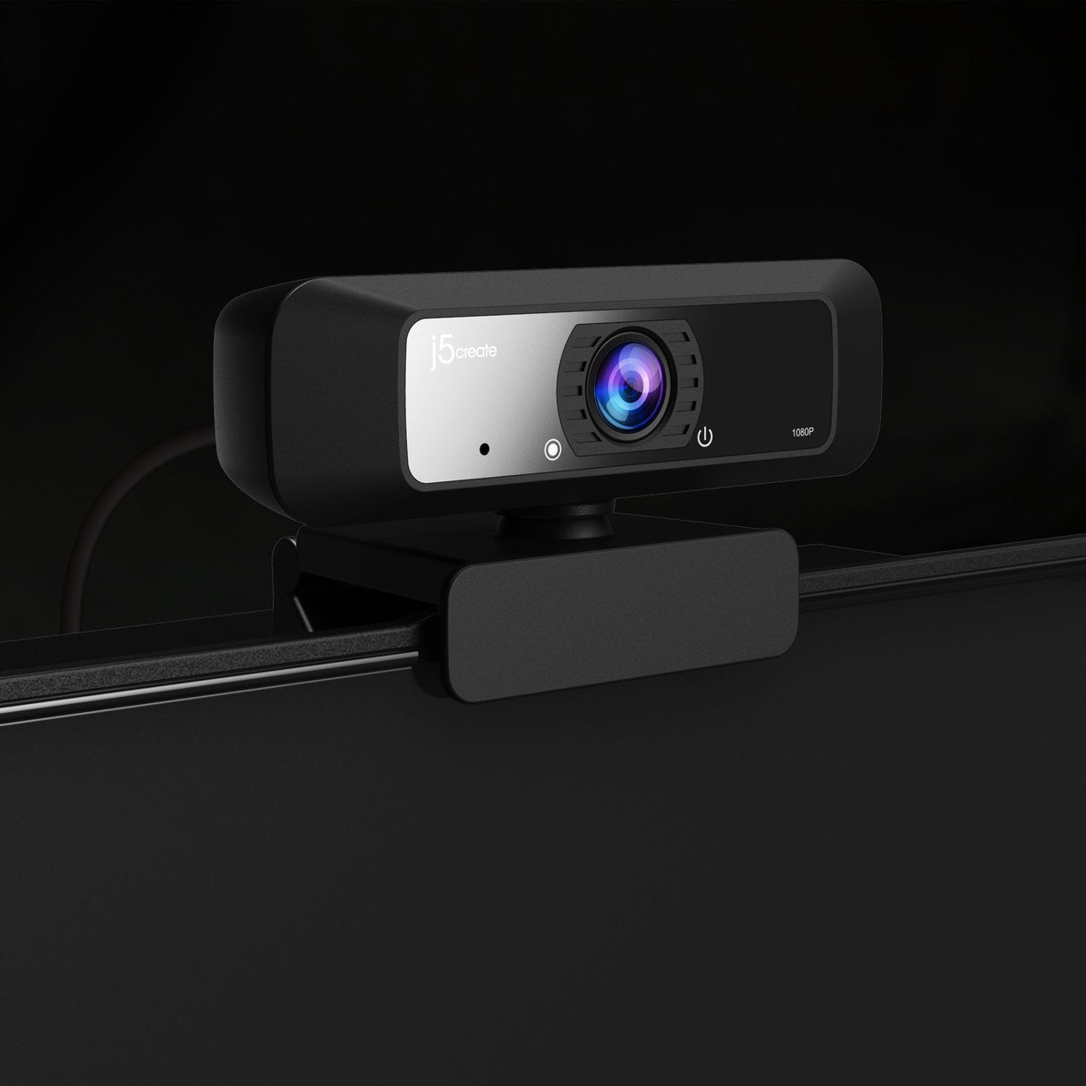 Cámara Web J5create Jvcu100-N Hd Usb Con Rotación De 360°