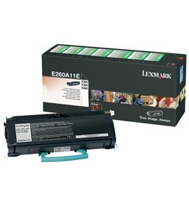 EAN 0734646064620 - Lexmark E260A11E cartucho de tóner 1 pieza(s) Original Negro imagen 1