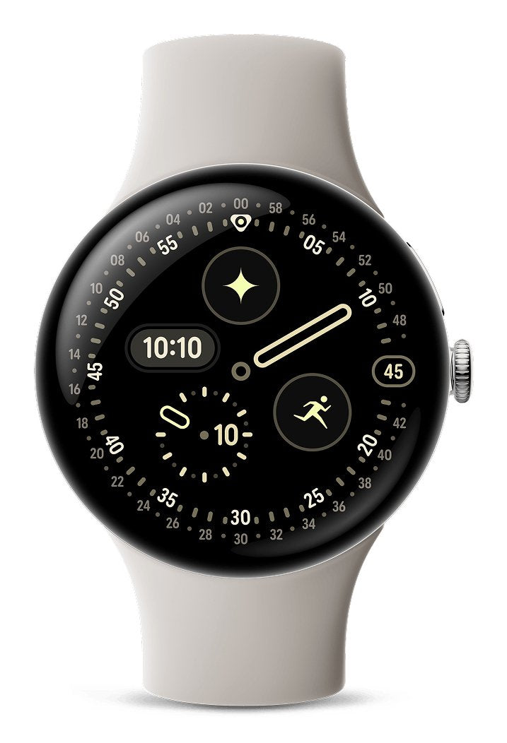 Google Pixel Watch 4 (45mm) Lte Silber/Porclain