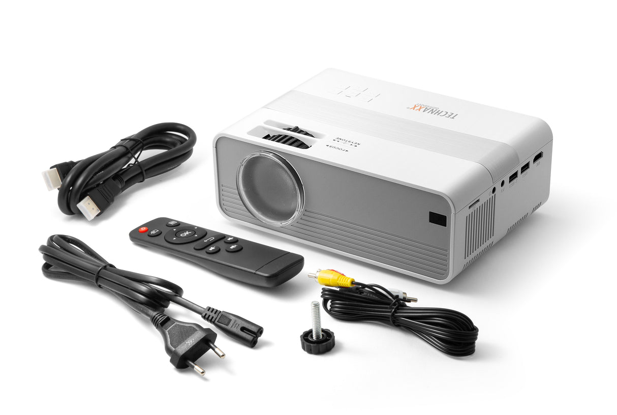 EAN 4260358123769 - Technaxx TX-127 Proyector de alcance estándar 2000 lúmenes ANSI LCD 1080p (1920x1080) Plata, Blanco imagen 3