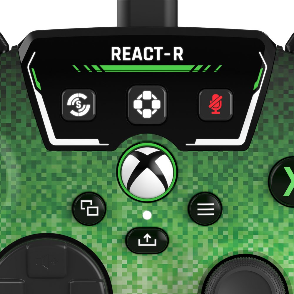 EAN 731855007400 - Turtle Beach React-R Negro, Verde USB Gamepad Analógico/Digital PC, Xbox One, Xbox Series S, Xbox Series X imagen 5