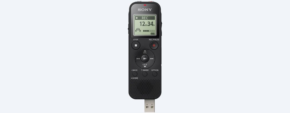 EAN 4548736033610 - Sony ICD-PX470 dictáfono Memoria interna y tarjeta de memoria Negro imagen 3