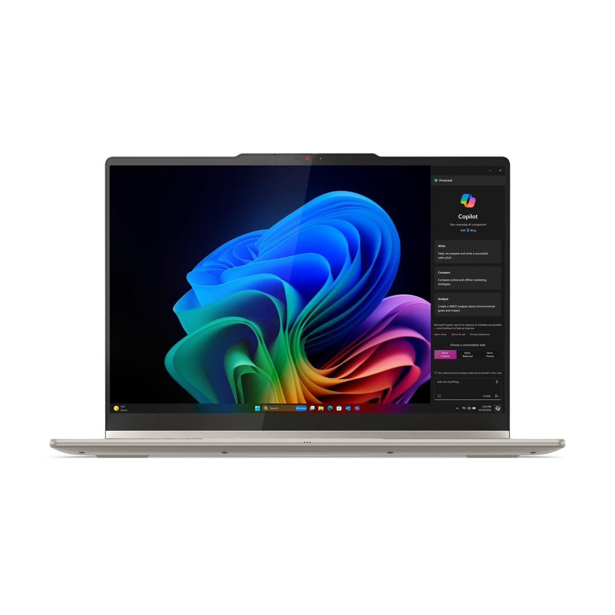 Portátil Lenovo Yoga 7 2in1 Intel Core Ultra5-226v 14" Tactil Bisagra 360⺠16gb 1tb W11 Inc. Pen