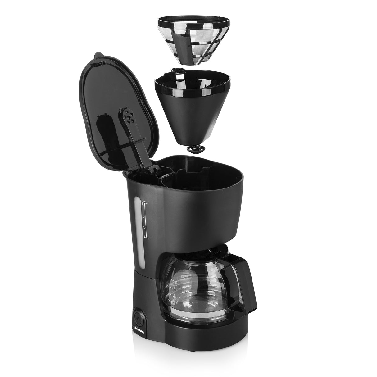EAN 8713016047977 - Tristar CM-1246 cafetera eléctrica Totalmente automática Cafetera de filtro 0,6 L imagen 10